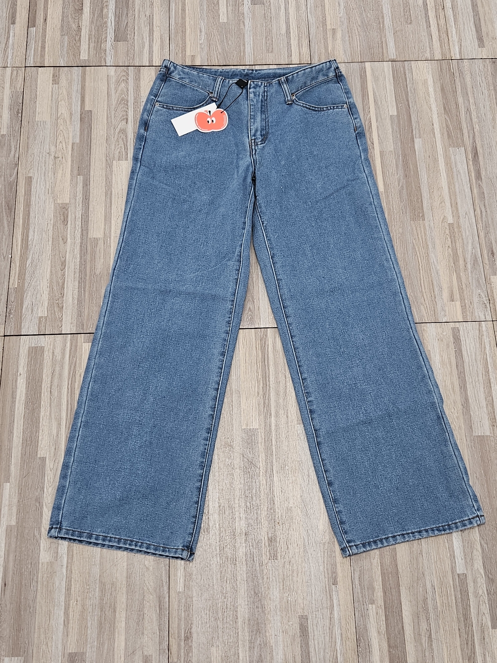 Cider Wide-Leg Jeans in Denim Blue